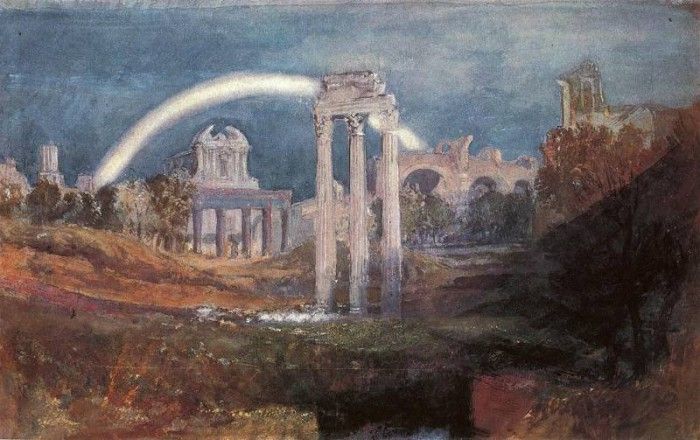 Turner Joseph Mallord William Rome The Forum with a Rainbow. ,   