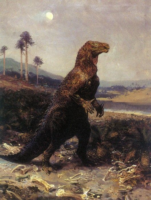 am-Zdenek Burian Iguanodon. , 