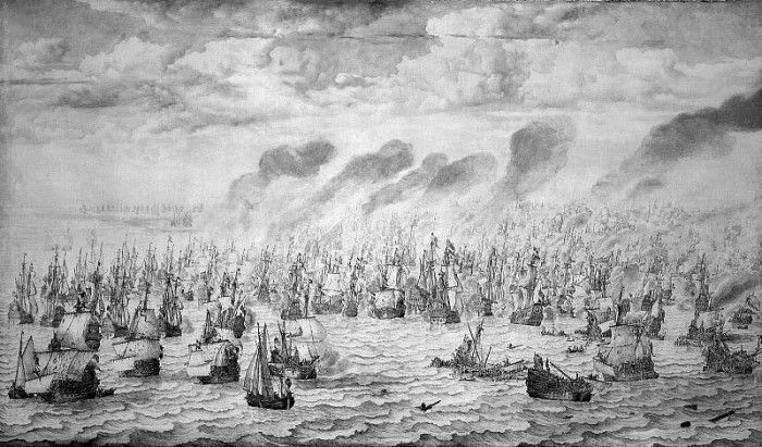 Velde I van de Willem Sea battle at Terheide Sun . ,    