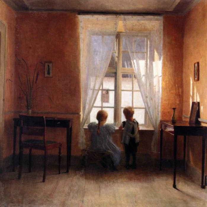 Peder Vilhelm Ilsted Ved Vinduet ( A the Window). Ilsted,  