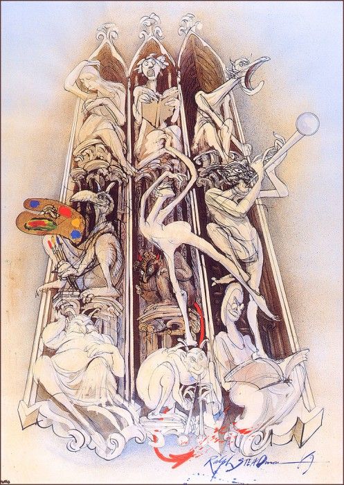 bs Steadman ExeterArtsFestival 1989. , 