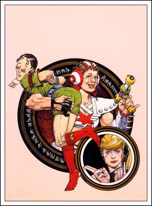 bs-oc- Michael Kaluta- Brucilla The Muscle And Specs Trueheart. Kaluta, 
