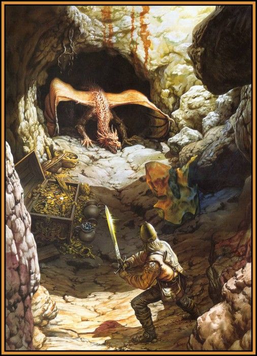 Ciruelo BotD Siegfried and Fafnir