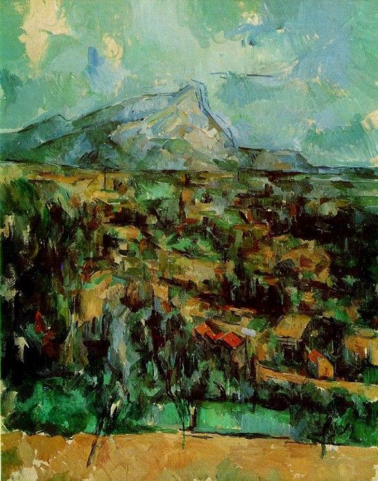 Cezanne - Mont Sainte-Victoire (NewYork). , 