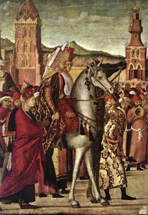 Carpaccio The Triumph of St George detail2. , 