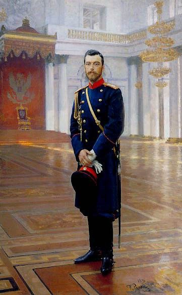 Repin Portrait of Nicholas II The Last Russian Emperor. ,  