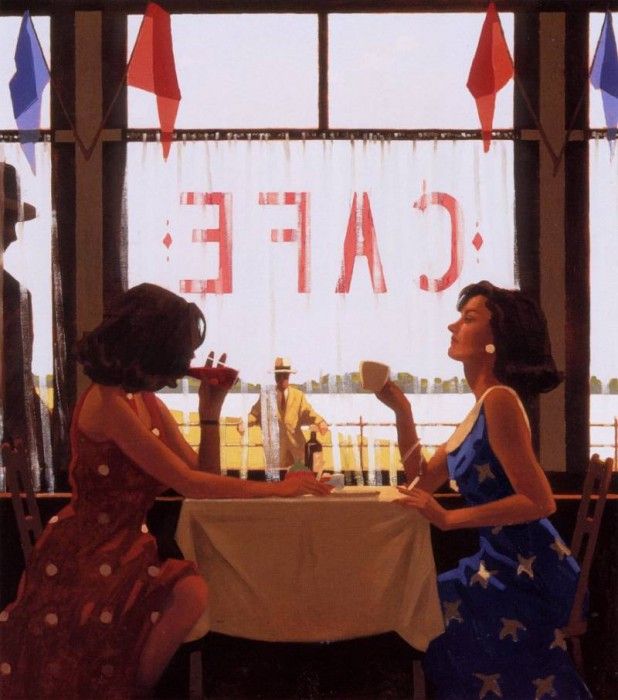 JackVettriano CafeDays NC.  