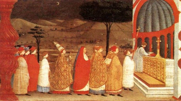 UCCELLO Paolo Miracle Of The Desecrated Host Scene 3. , 