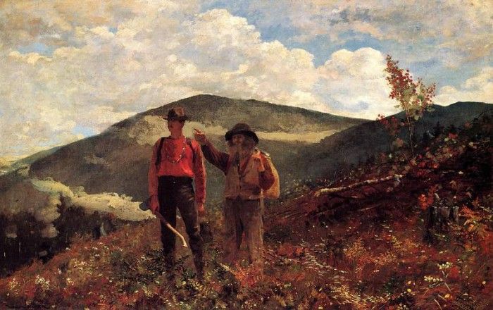 Homer Winslow The Two Guides. , 