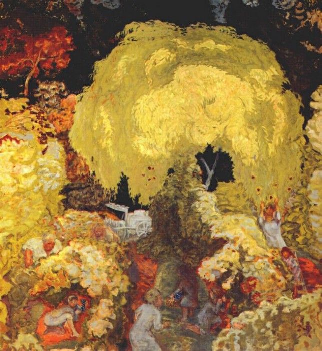 bonnard autumn the grape harvest 1912.  