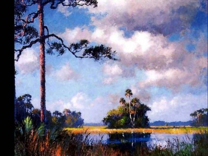 albert ernest backus(1940)-fl art csg059. ,  