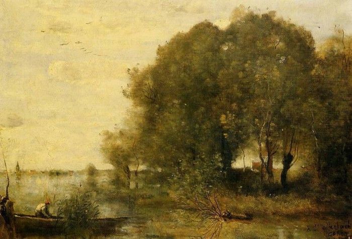 Corot Wooded Peninsula. , --