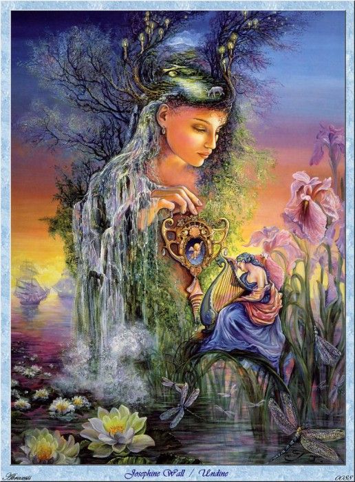 Josephine Wall - Undine (Abraxsis). , 