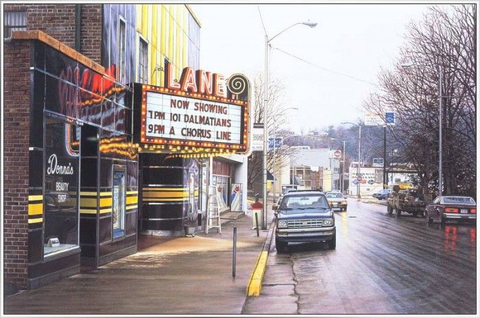 ConeDavis-Cinemas-Lane-Wintry Morning-Weawwsa. , 