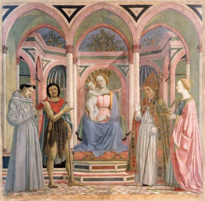 The Madonna and Child with Saints1 WGA.  