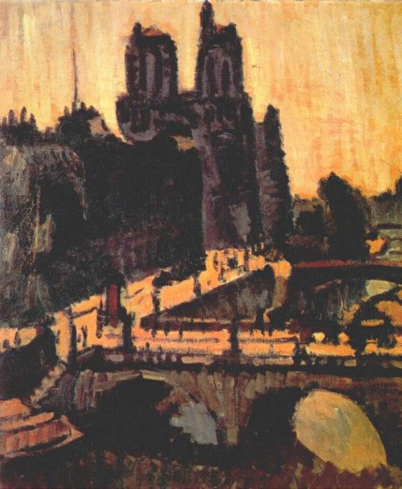 umehara ryuzaburo, notre dame  1921. Ryuzaburo, 