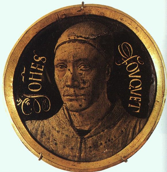 FOUQUET SELFPORTRAIT, LOUVRE. , 