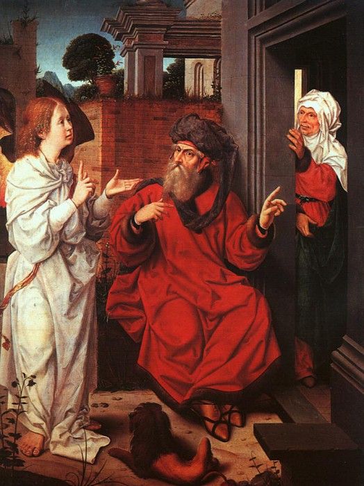 PROVOST Jan Abraham Sarah And The Angel. , 