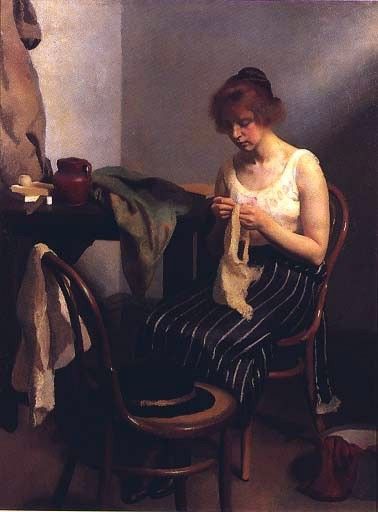 The seamstress. ,   Ives