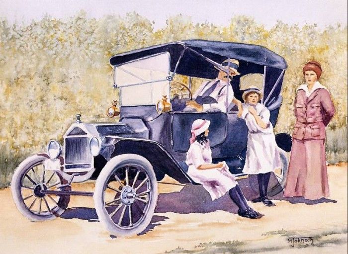 Maureen Johnson - Papas First Auto, De. , 
