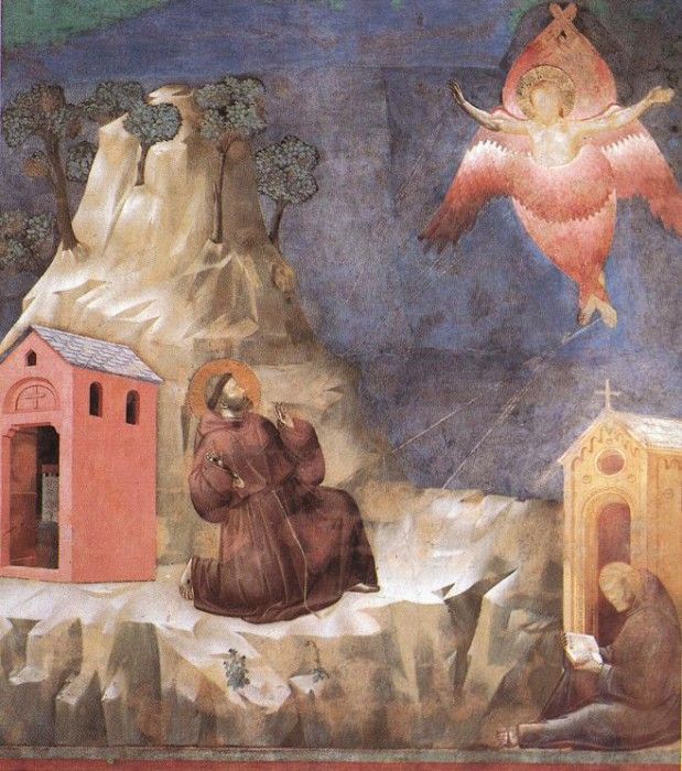 Giotto   Legend of St Francis   [19]   Stigmatization of St Francis.   