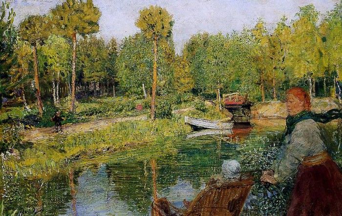 Repin Yury Summer in Kuokkala Sun. , 