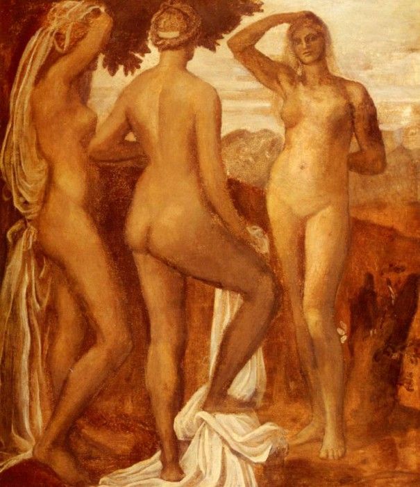 Watts George Frederic The Judgement Of Paris. ,  