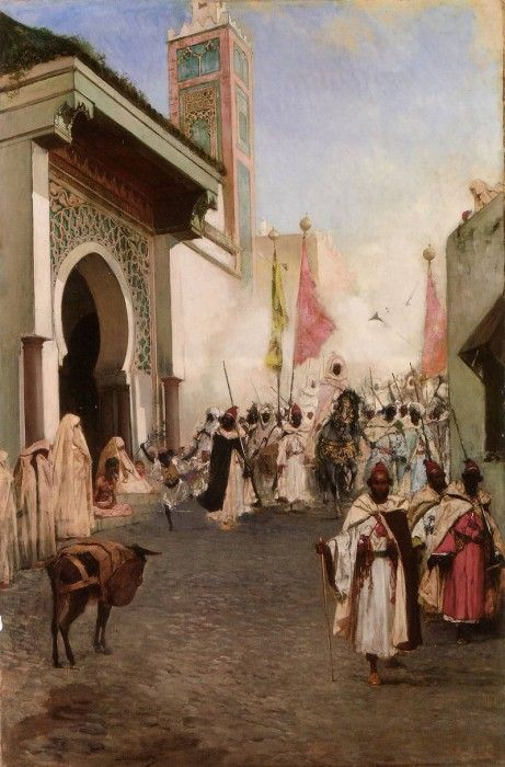 Entrance of Mohammed II. ,   
