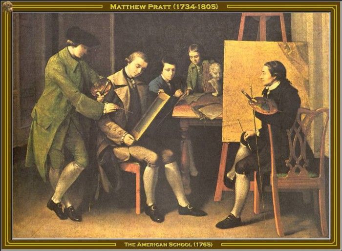 Matthew Pratt-The American School (1765) Po Amp 013. , 