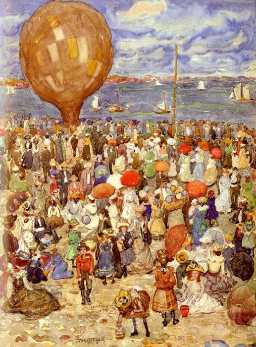 Prendergast Maurice B The Balloon. , 