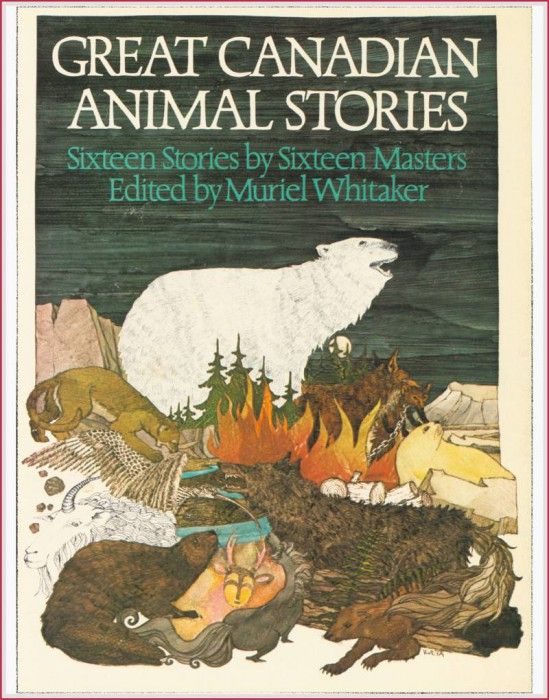 vanKampenVlasta aGreatCanadianAnimalStoriesCover-We. ,  