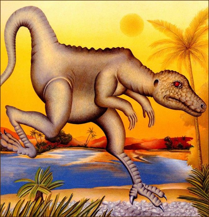 bs-oc- Etienne Delessert- La Rivieredes Dinosaures. , 
