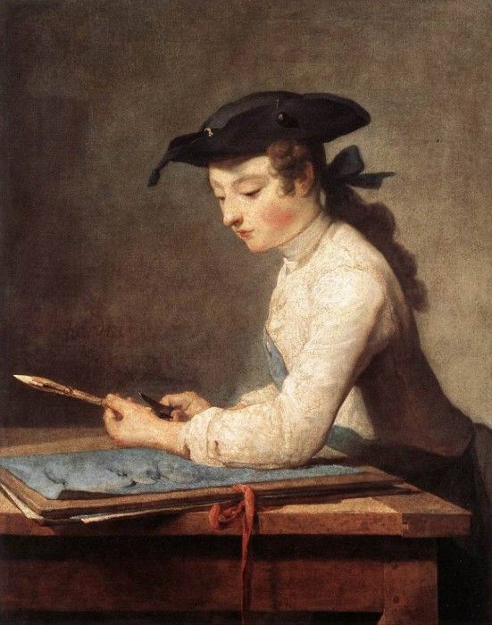 Chardin Draughtsman. , - 