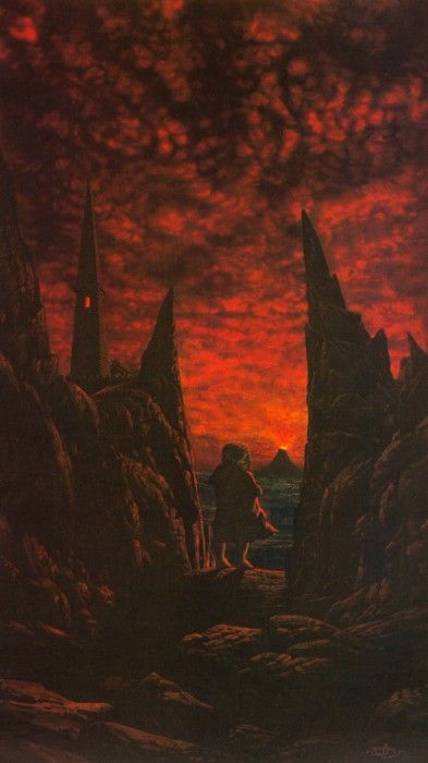 90tcal 05   Sam Enters Mordor Alone. Nasmith, 