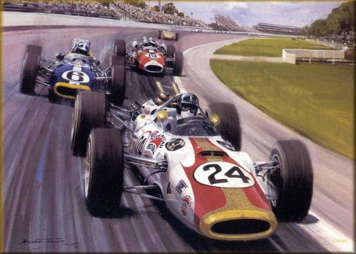 CorsaScan 028 Rookie Hill Wins The Indy 500 1966. , 