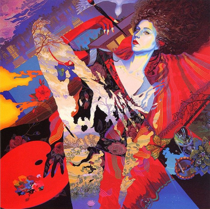 bs-ahp- Sharyn E Walker- The Crimson Palette. ,  