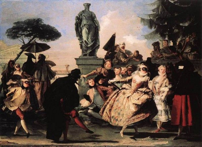 TIEPOLO Giovanni Domenico Minuet. ,  