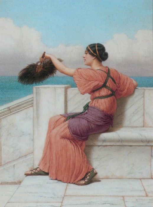 Godward A Fond Farewell. ,  