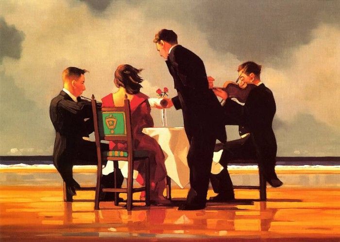 Vettriano, Jack - Elegy for a Dead Admiral (end.  