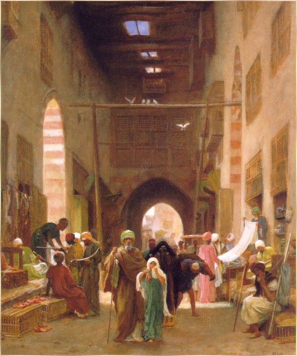GoodallFrederick-BazaarInCairo-sj. , 