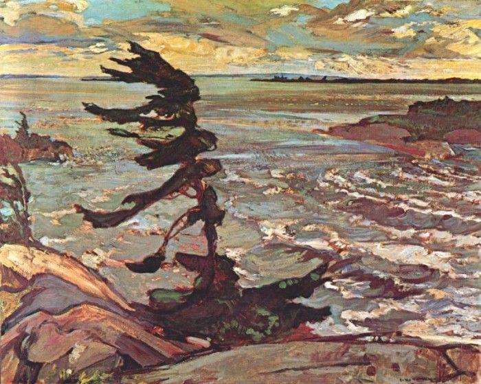 varley stormy weather, georgian bay 1920. 