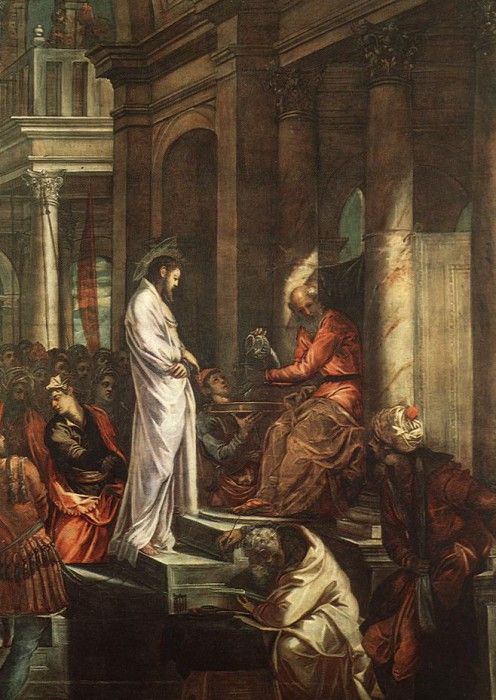 Tintoretto Christ before Pilate. , 