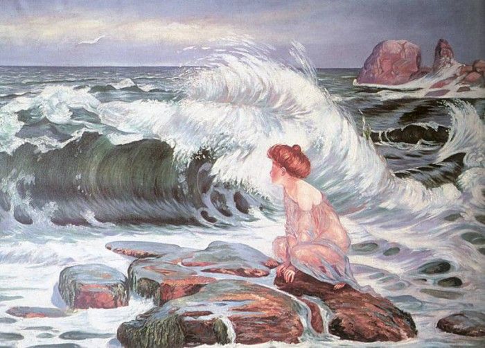 Kupka Frantisek The Wave 1902. , 
