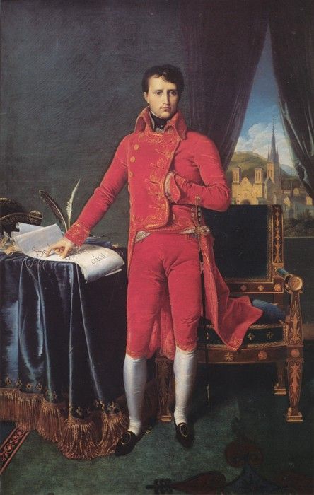 Ingres Bonaparte as First Consul. ,   