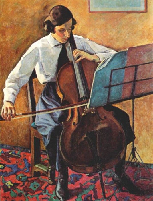 holgate the cellist 1923.   H