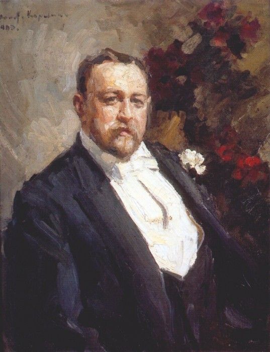 korovin ivan morozov 1902.   