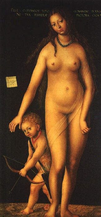 CRANACH Lucas the Elder Venus And Cupid. ,  