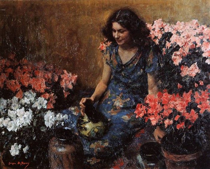 Sloovere de Georges The florist Sun . Sloovere,  