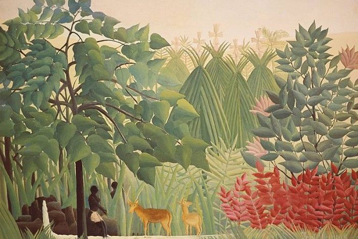 The Waterfall, Rousseau, 1910 - 1600x1200 - ID 8149. , 