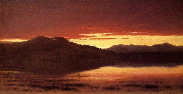 Gifford Sanford Robinson Twilight 1867. , Sanford 